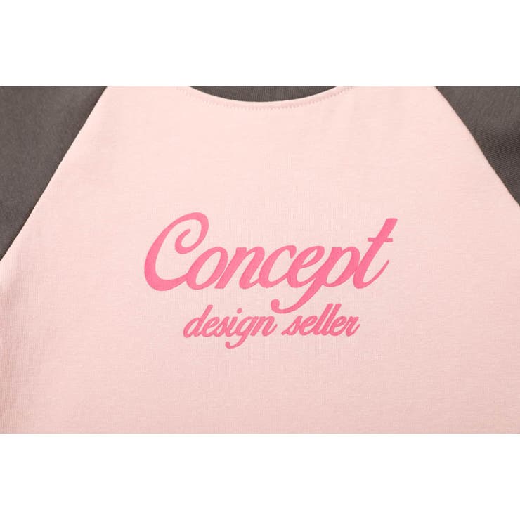 フロントプリントラグランTシャツ[品番：VINK0002828]｜URBAN