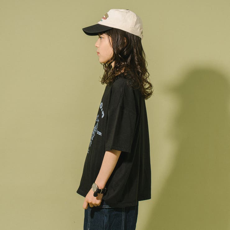 【POLAROAD/ポーラロード】ステッチフラワーロゴオーバーサイズTシャツ | URBAN CHERRY | 詳細画像10 