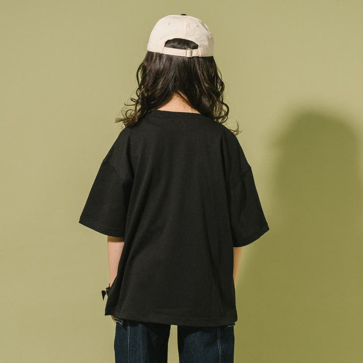 【POLAROAD/ポーラロード】ステッチフラワーロゴオーバーサイズTシャツ | URBAN CHERRY | 詳細画像11 