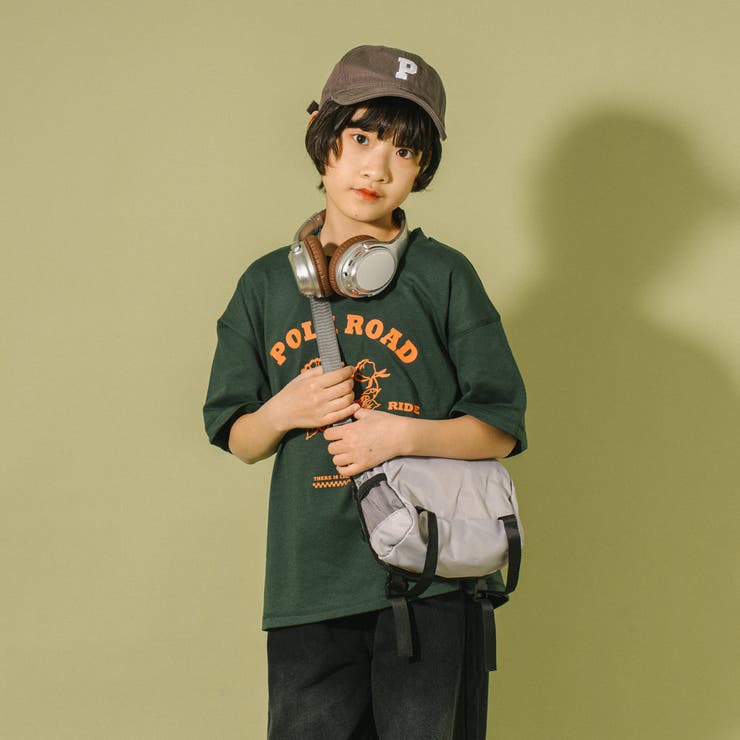 【POLAROAD/ポーラロード】ステッチフラワーロゴオーバーサイズTシャツ | URBAN CHERRY | 詳細画像22 