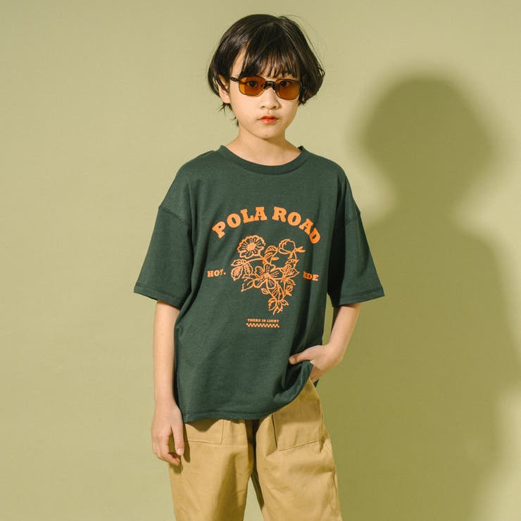 【POLAROAD/ポーラロード】ステッチフラワーロゴオーバーサイズTシャツ | URBAN CHERRY | 詳細画像38 