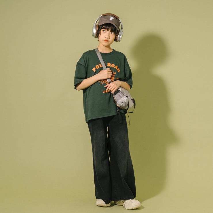 【POLAROAD/ポーラロード】ステッチフラワーロゴオーバーサイズTシャツ | URBAN CHERRY | 詳細画像39 