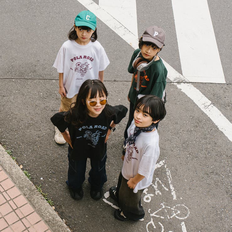 【POLAROAD/ポーラロード】ステッチフラワーロゴオーバーサイズTシャツ | URBAN CHERRY | 詳細画像50 