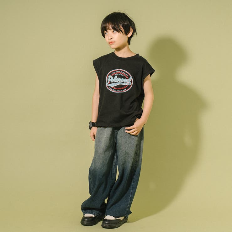 カレッジロゴプリントフレンチスリーブビッグTシャツ | URBAN CHERRY | 詳細画像13 