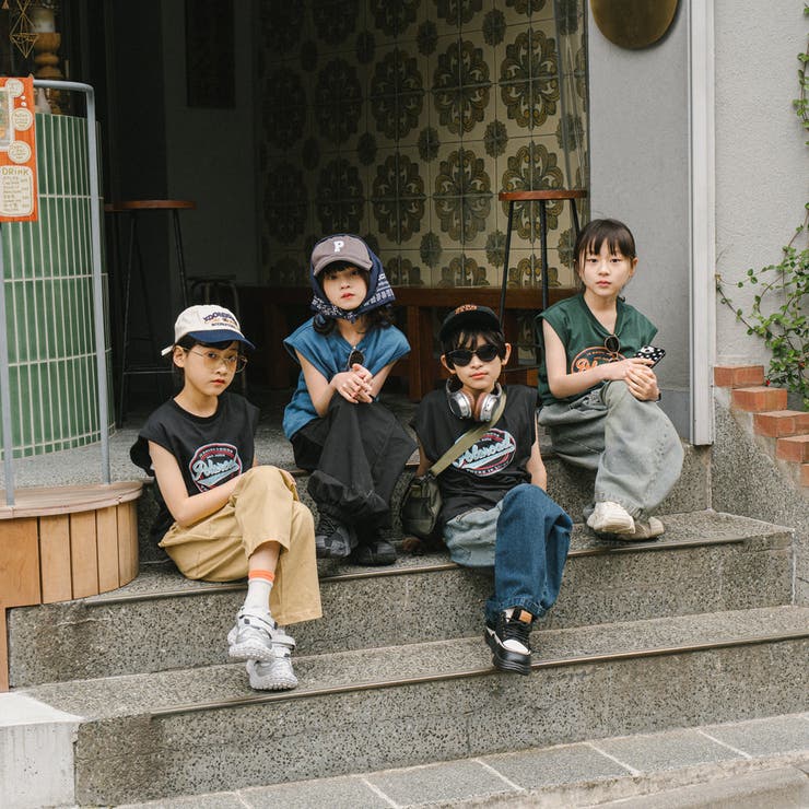 カレッジロゴプリントフレンチスリーブビッグTシャツ | URBAN CHERRY | 詳細画像35 