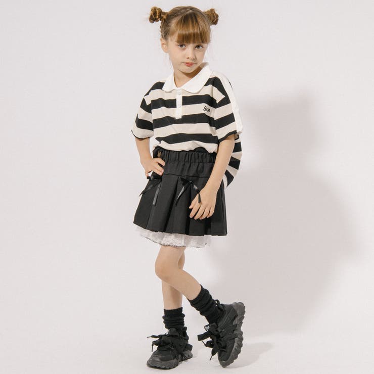 ワンポイントロゴボーダーポロTシャツ | URBAN CHERRY | 詳細画像10 