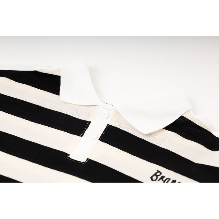 ワンポイントロゴボーダーポロTシャツ | URBAN CHERRY | 詳細画像15 