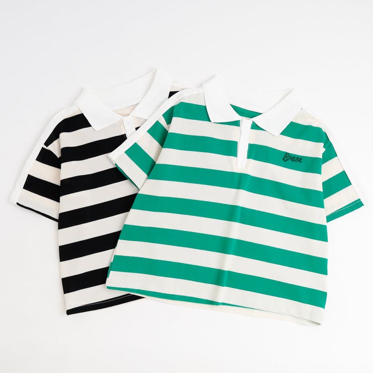 ワンポイントロゴボーダーポロTシャツ | URBAN CHERRY | 詳細画像2 