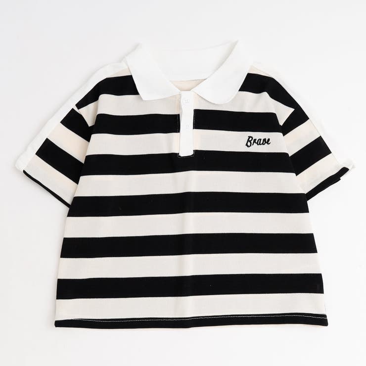 ワンポイントロゴボーダーポロTシャツ | URBAN CHERRY | 詳細画像4 