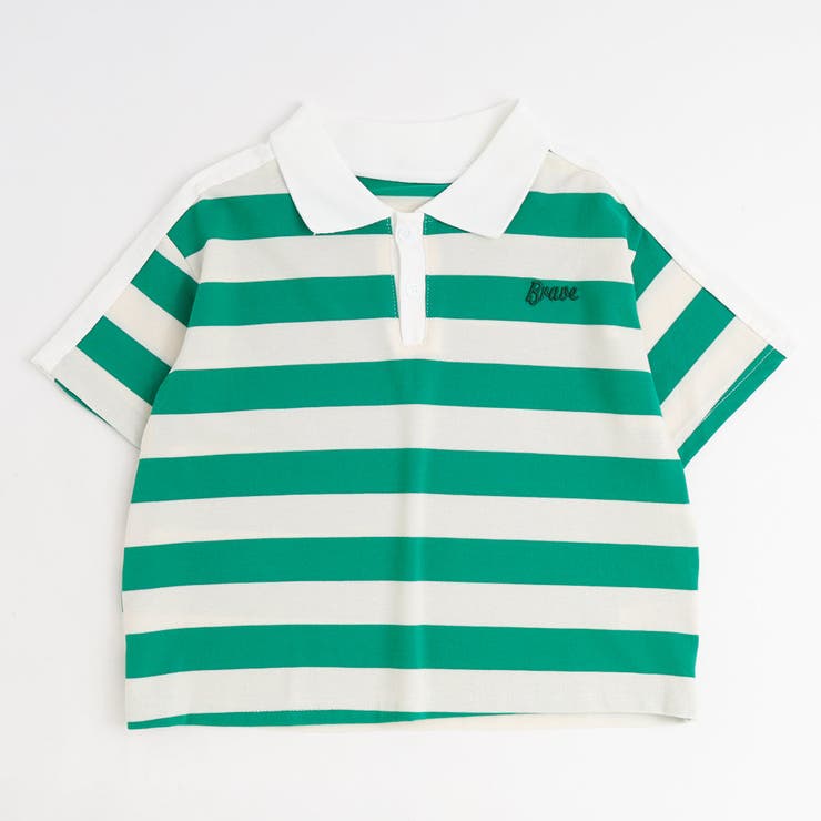 ワンポイントロゴボーダーポロTシャツ | URBAN CHERRY | 詳細画像5 