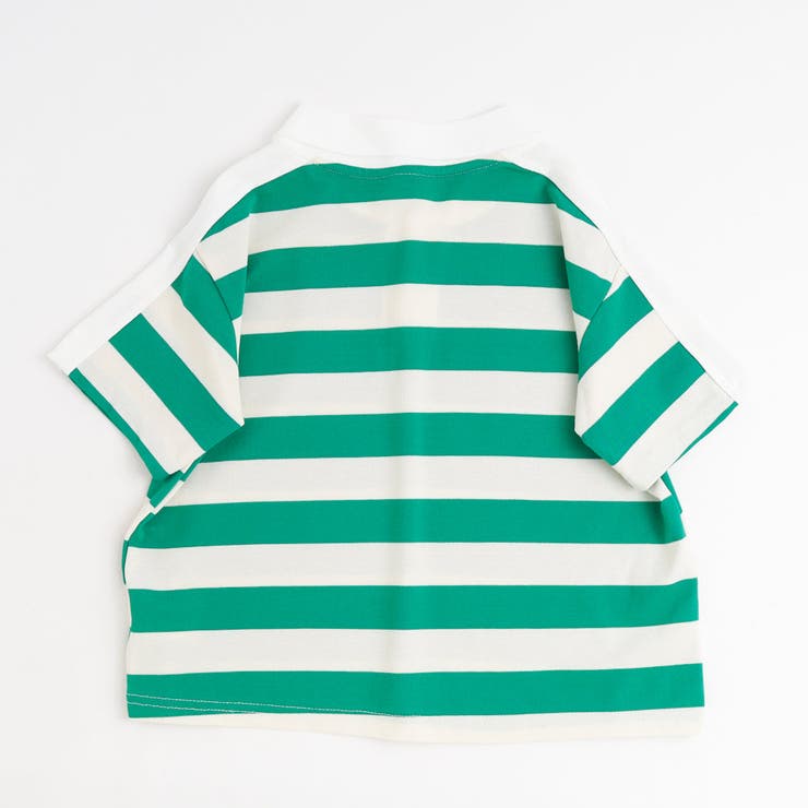 ワンポイントロゴボーダーポロTシャツ | URBAN CHERRY | 詳細画像6 