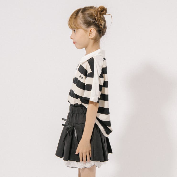 ワンポイントロゴボーダーポロTシャツ | URBAN CHERRY | 詳細画像7 