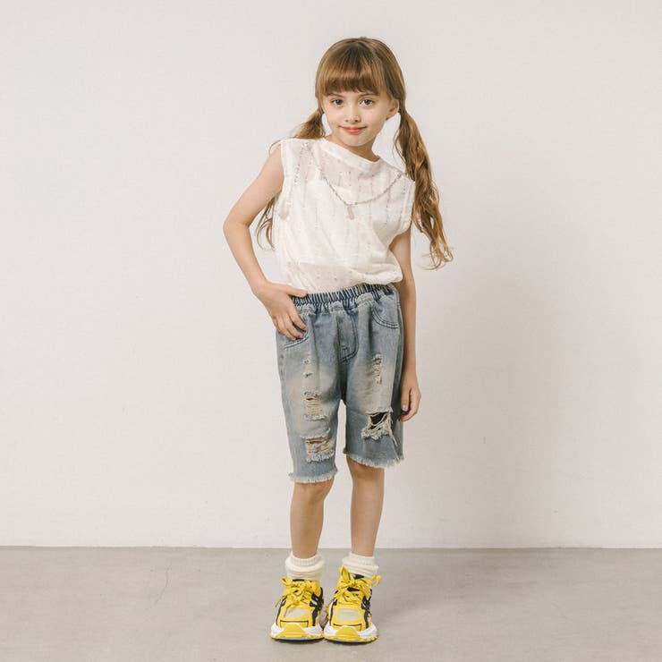 【ネックレス付】ダメージノースリーブトップス | URBAN CHERRY | 詳細画像13 