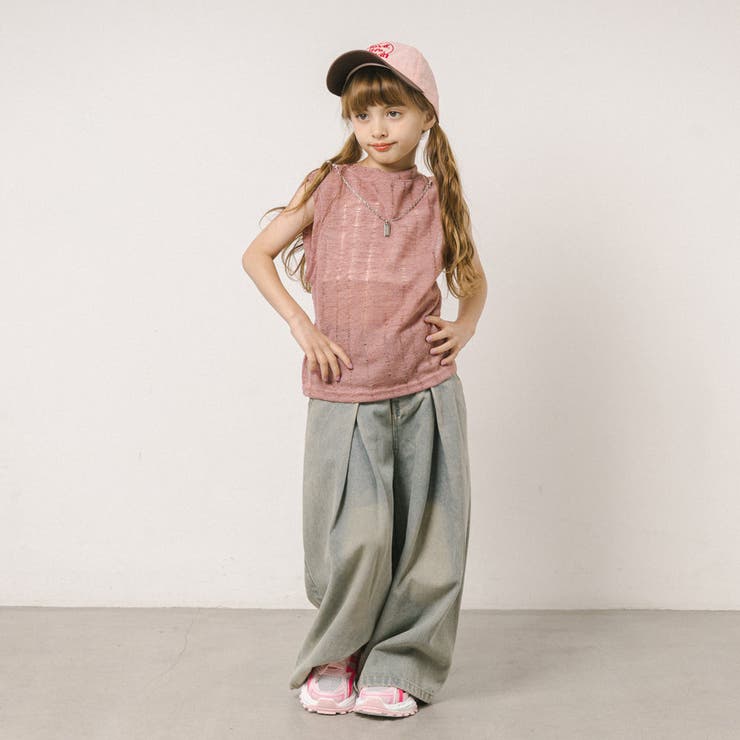 【ネックレス付】ダメージノースリーブトップス | URBAN CHERRY | 詳細画像19 