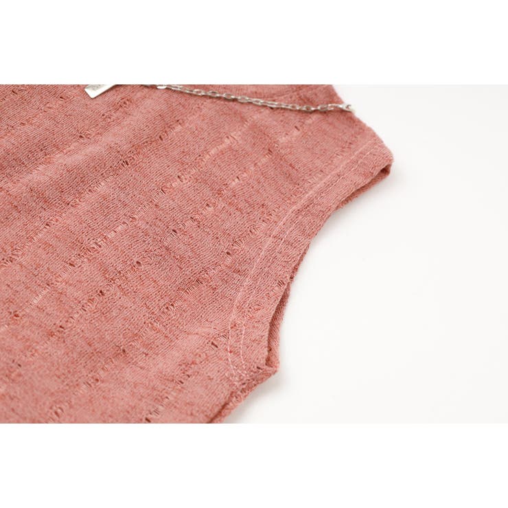 【ネックレス付】ダメージノースリーブトップス | URBAN CHERRY | 詳細画像25 