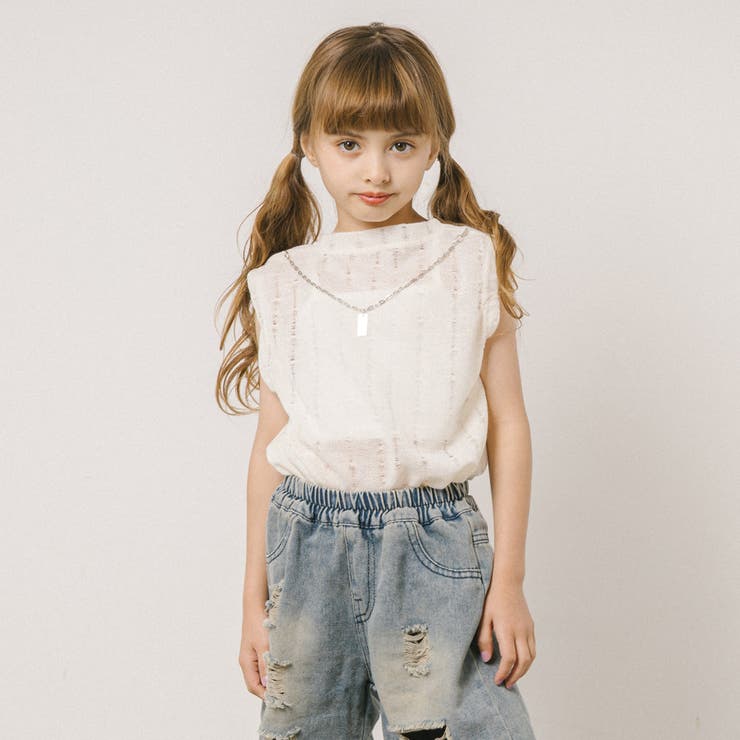 【ネックレス付】ダメージノースリーブトップス | URBAN CHERRY | 詳細画像31 