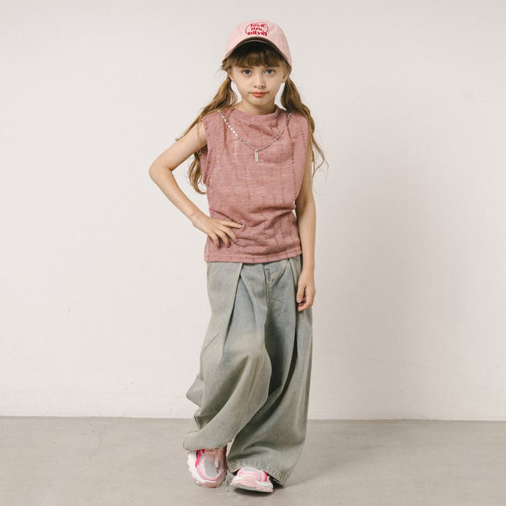 【ネックレス付】ダメージノースリーブトップス | URBAN CHERRY | 詳細画像32 