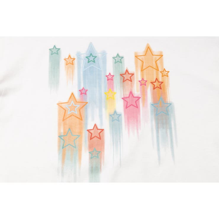 ポップカラースターデザインTシャツ | URBAN CHERRY | 詳細画像21 