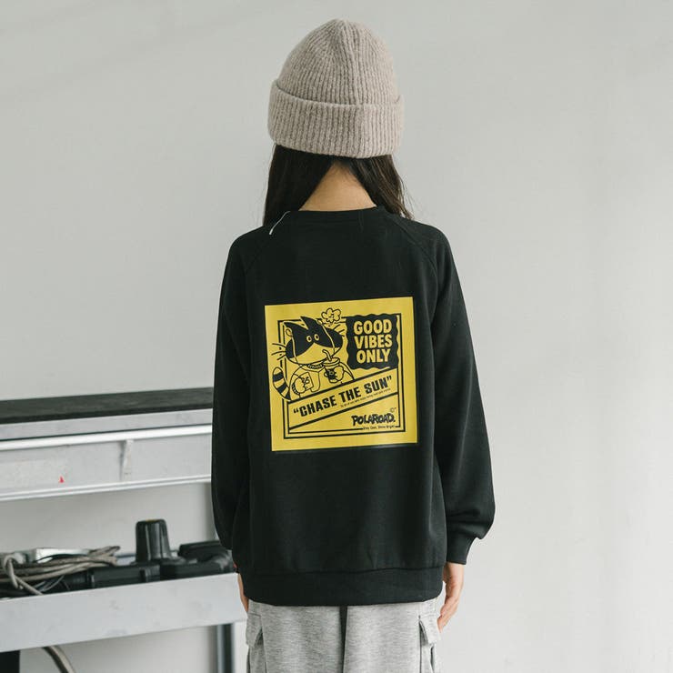 【POLAROAD/ポーラロード】CATプリントオーバーサイズトレーナー | URBAN CHERRY | 詳細画像33