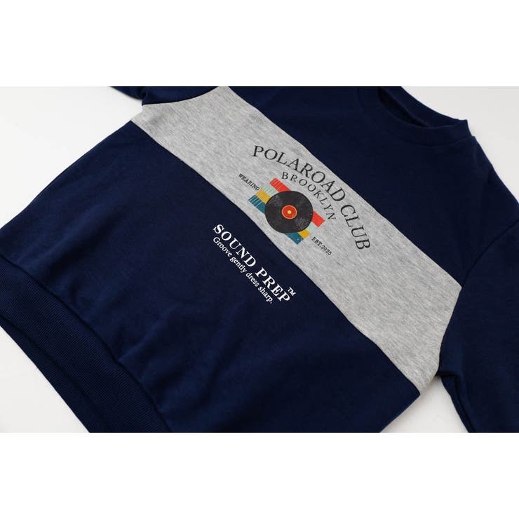 【POLAROAD/ポーラロード】配色切り替えロゴオーバーサイズトレーナー | URBAN CHERRY | 詳細画像26