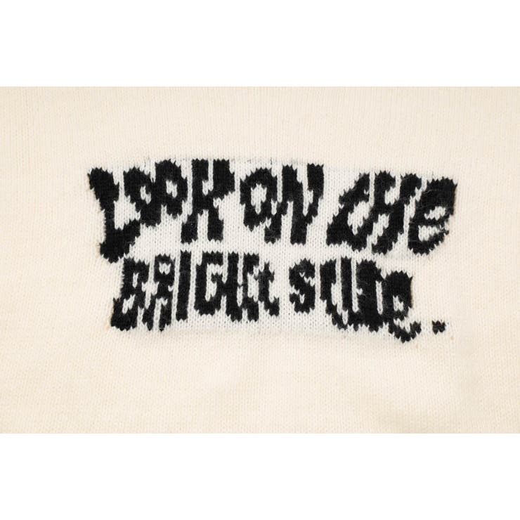 【軽量なのに暖かい"かるポカ"素材】フロントロゴダメージニット | URBAN CHERRY | 詳細画像28 