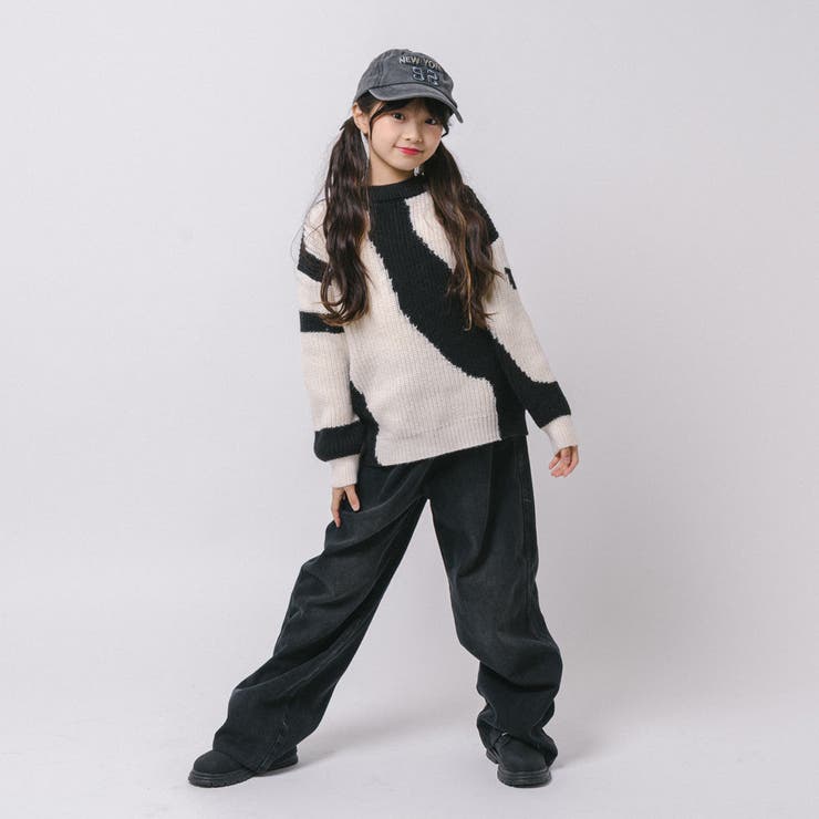 【軽量なのに暖かい"かるポカ"素材】ニュアンスカラーデザインニット | URBAN CHERRY | 詳細画像22 