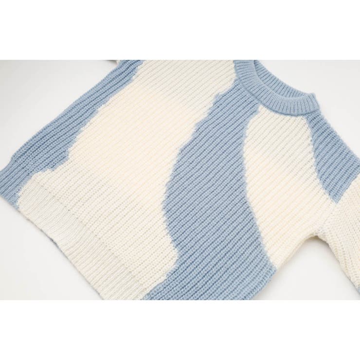 【軽量なのに暖かい"かるポカ"素材】ニュアンスカラーデザインニット | URBAN CHERRY | 詳細画像24 