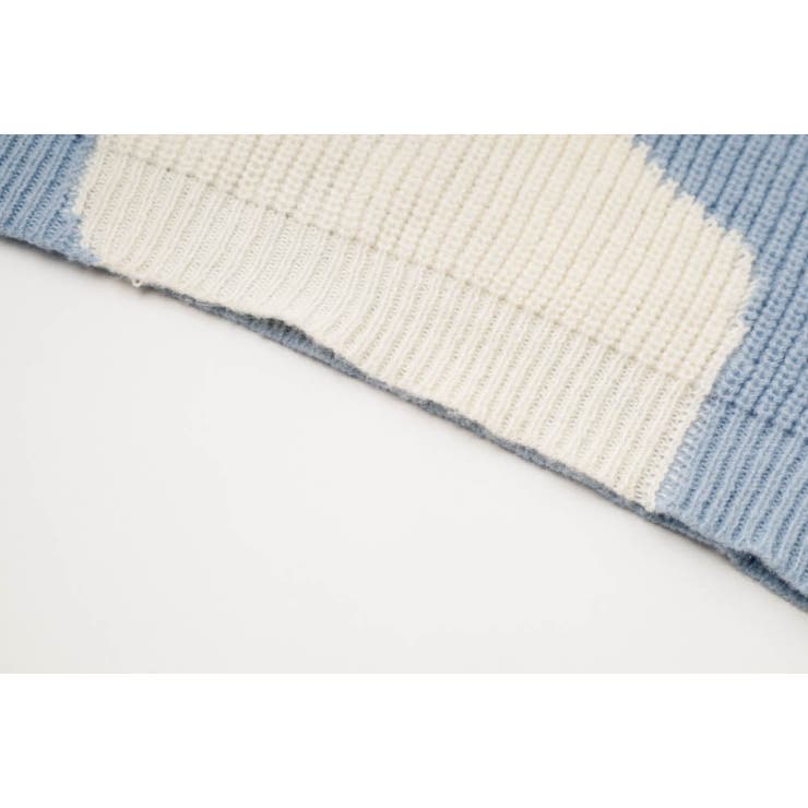 【軽量なのに暖かい"かるポカ"素材】ニュアンスカラーデザインニット | URBAN CHERRY | 詳細画像25 