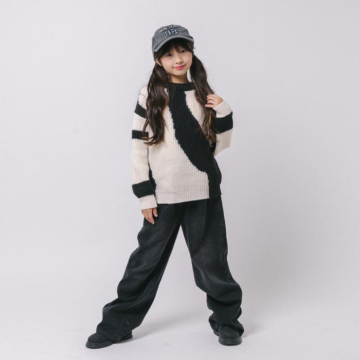 【軽量なのに暖かい"かるポカ"素材】ニュアンスカラーデザインニット | URBAN CHERRY | 詳細画像33 