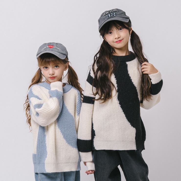 【軽量なのに暖かい"かるポカ"素材】ニュアンスカラーデザインニット | URBAN CHERRY | 詳細画像35 