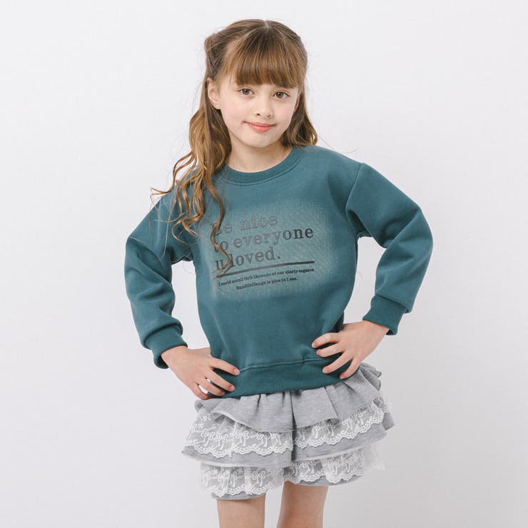 スプレーライクデザインプリントトレーナー | URBAN CHERRY | 詳細画像3 