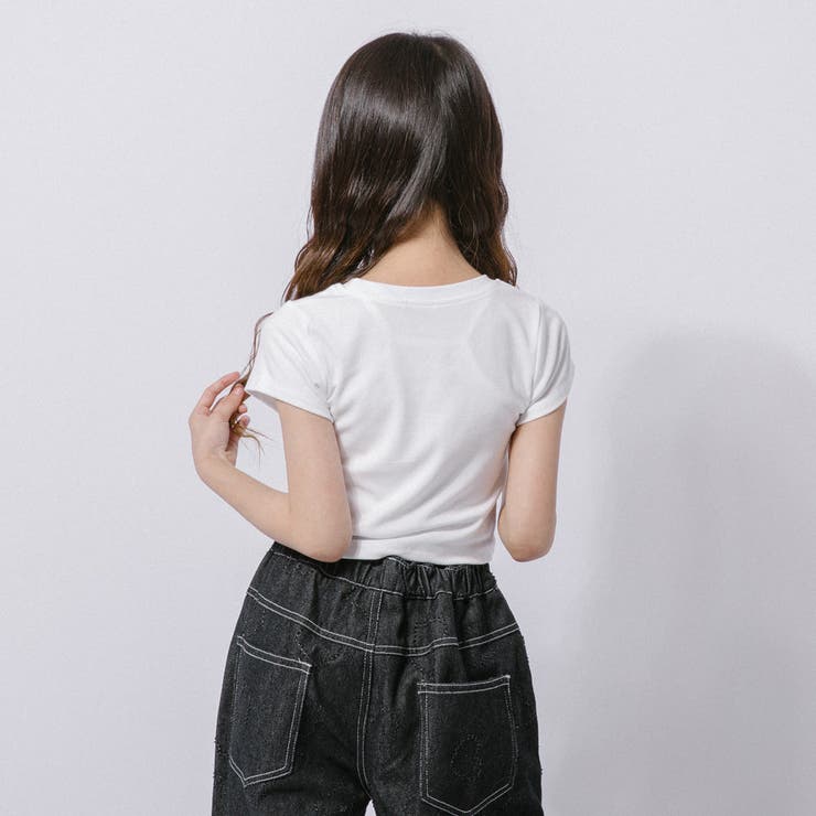 ワンポイントロゴフレンチスリーブTシャツ | URBAN CHERRY | 詳細画像8 