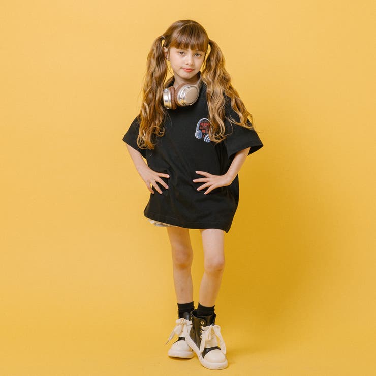 ヘッドホンプリントオーバーサイズTシャツ | URBAN CHERRY | 詳細画像12 