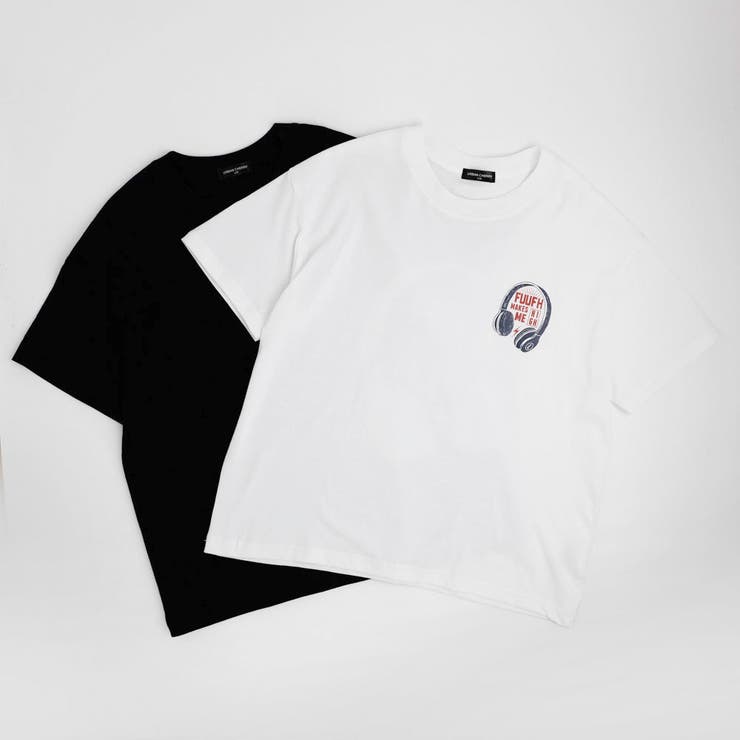 ヘッドホンプリントオーバーサイズTシャツ | URBAN CHERRY | 詳細画像2 