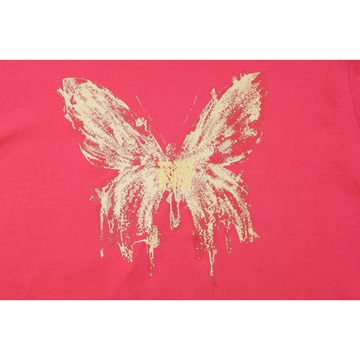バタフライロゴプリントオーバーサイズTシャツ | URBAN CHERRY | 詳細画像14 