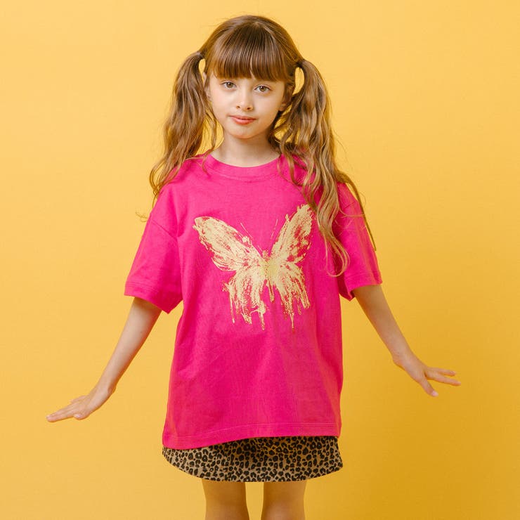 バタフライロゴプリントオーバーサイズTシャツ | URBAN CHERRY | 詳細画像19 