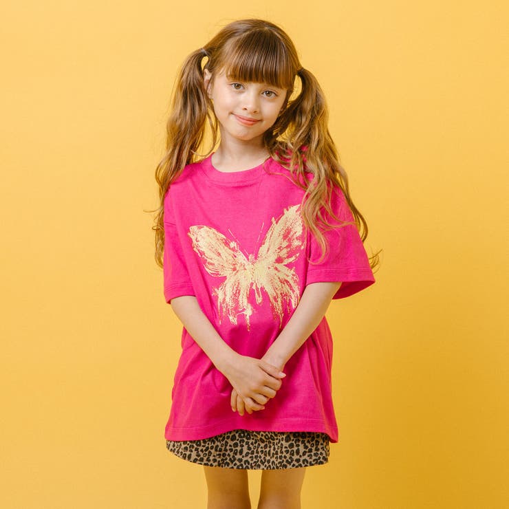 バタフライロゴプリントオーバーサイズTシャツ | URBAN CHERRY | 詳細画像7 