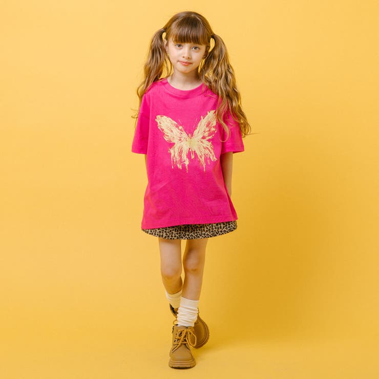 バタフライロゴプリントオーバーサイズTシャツ | URBAN CHERRY | 詳細画像9 