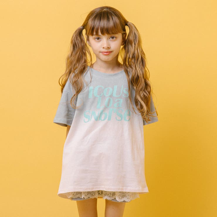 ロゴプリントグラデーションオーバーサイズTシャツ | URBAN CHERRY | 詳細画像10 