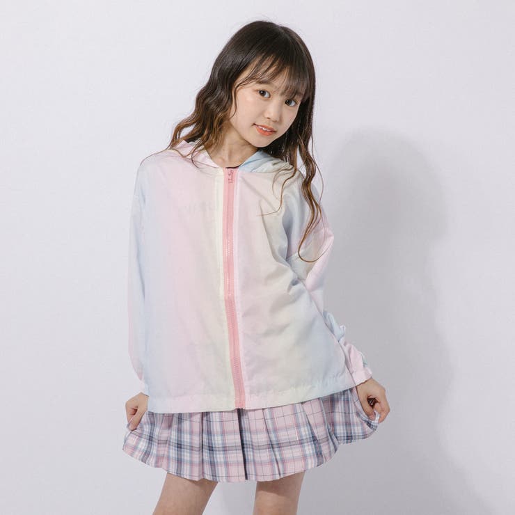 グラデーションデザインパーカー | URBAN CHERRY | 詳細画像1 