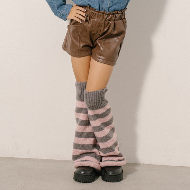 フェイクレザータックショートパンツ[品番：VINK0002958]｜URBAN  CHERRY（アーバンチェリー）のキッズファッション通販｜SHOPLIST（ショップリスト）