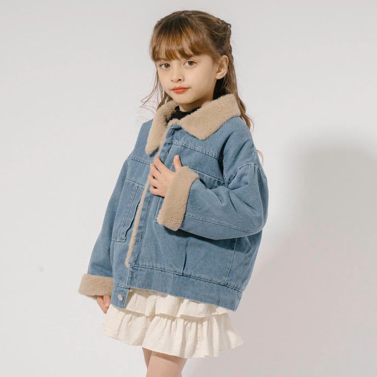 ファーデザインデニムジャケット[品番：VINK0003123]｜URBAN CHERRY