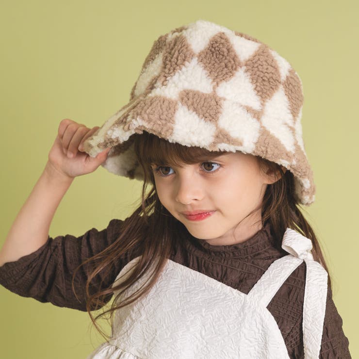 ブロックチェックボアバケットハット[品番：VINK0002032]｜URBAN