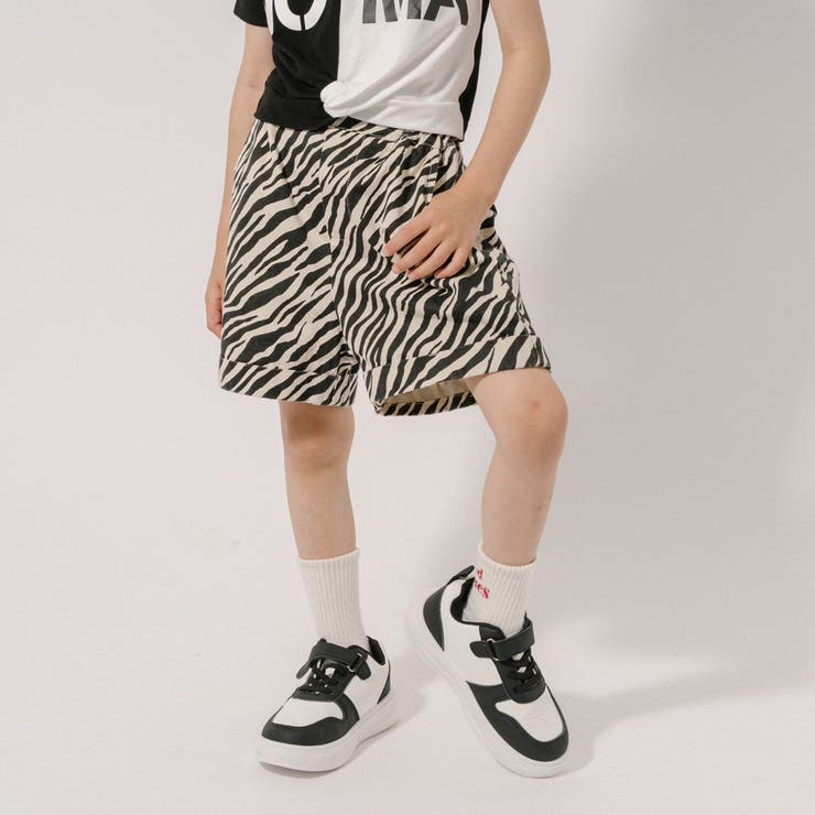 ゼブラデザインタックショートパンツ[品番：VINK0002822]｜URBAN