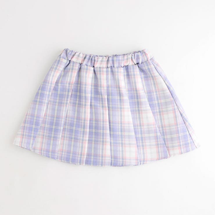 パープル | 【動くたびラメきらめく】ラメミックスプリーツスカート(インナーパンツ付き) | URBAN CHERRY