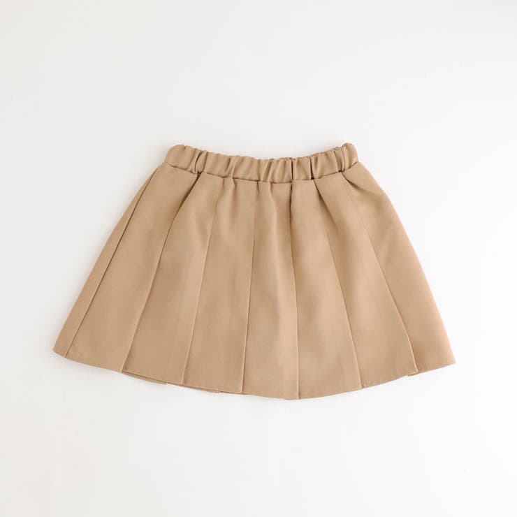 ベージュ | 【デイリーに使いやすい】プリーツスカート(インナーパンツ付き) | URBAN CHERRY
