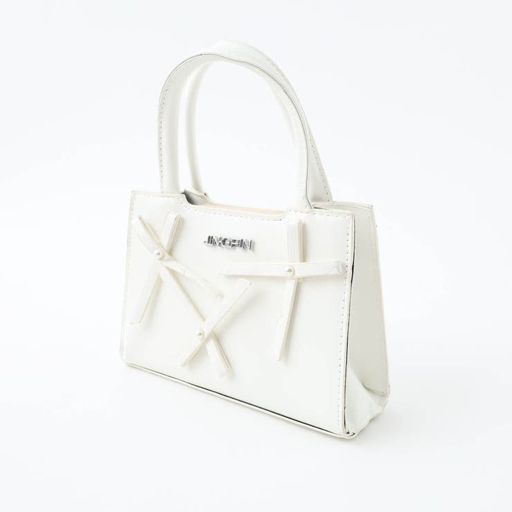 2way】リボンスクエアハンドバッグ[品番：VINK0002680]｜URBAN CHERRY