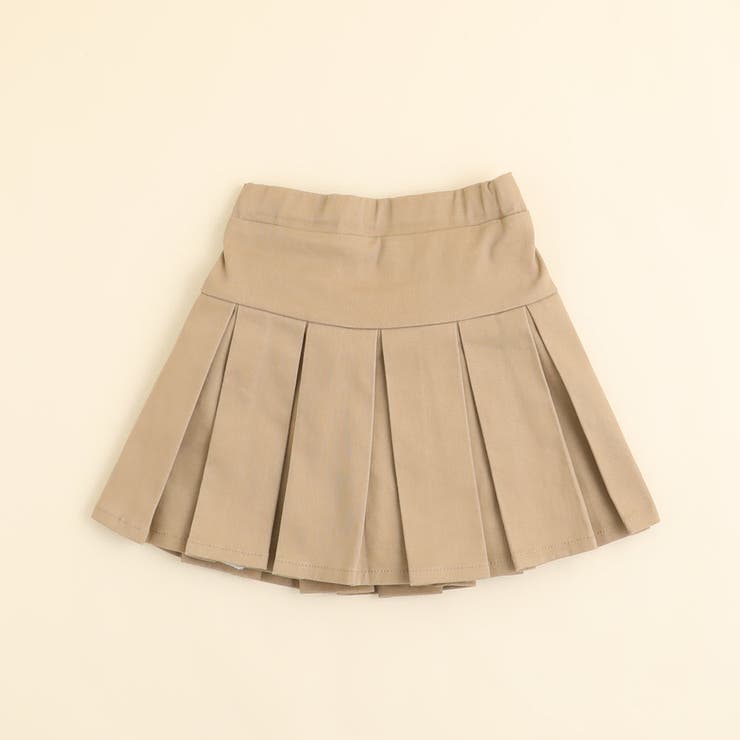 ベージュ | 【展開サイズUP】プリーツキュロットスカート | URBAN CHERRY