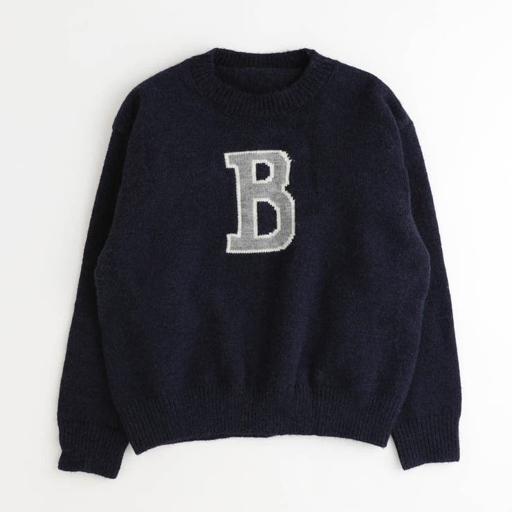 ネイビー | センターロゴニット | URBAN CHERRY