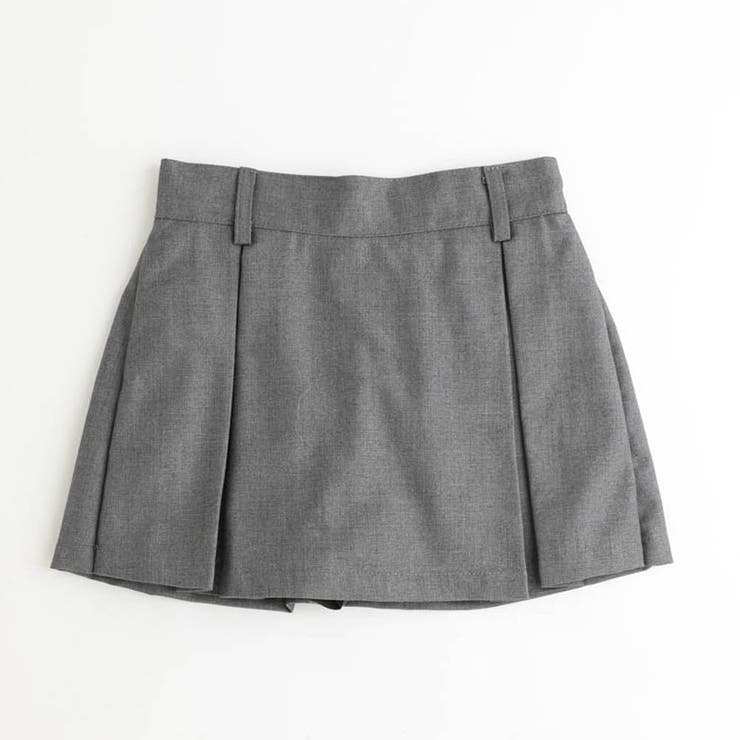 グレー | 【インナーパンツ付き】ボックスプリーツスカート | URBAN CHERRY